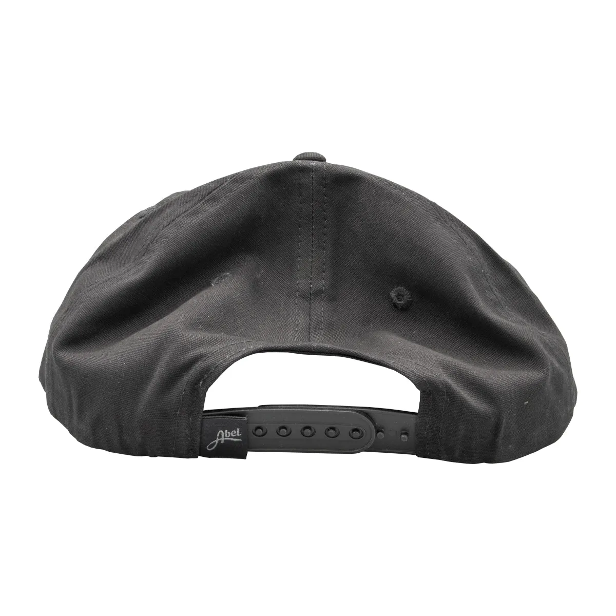 Abel Canvas Flatbill Hat Black