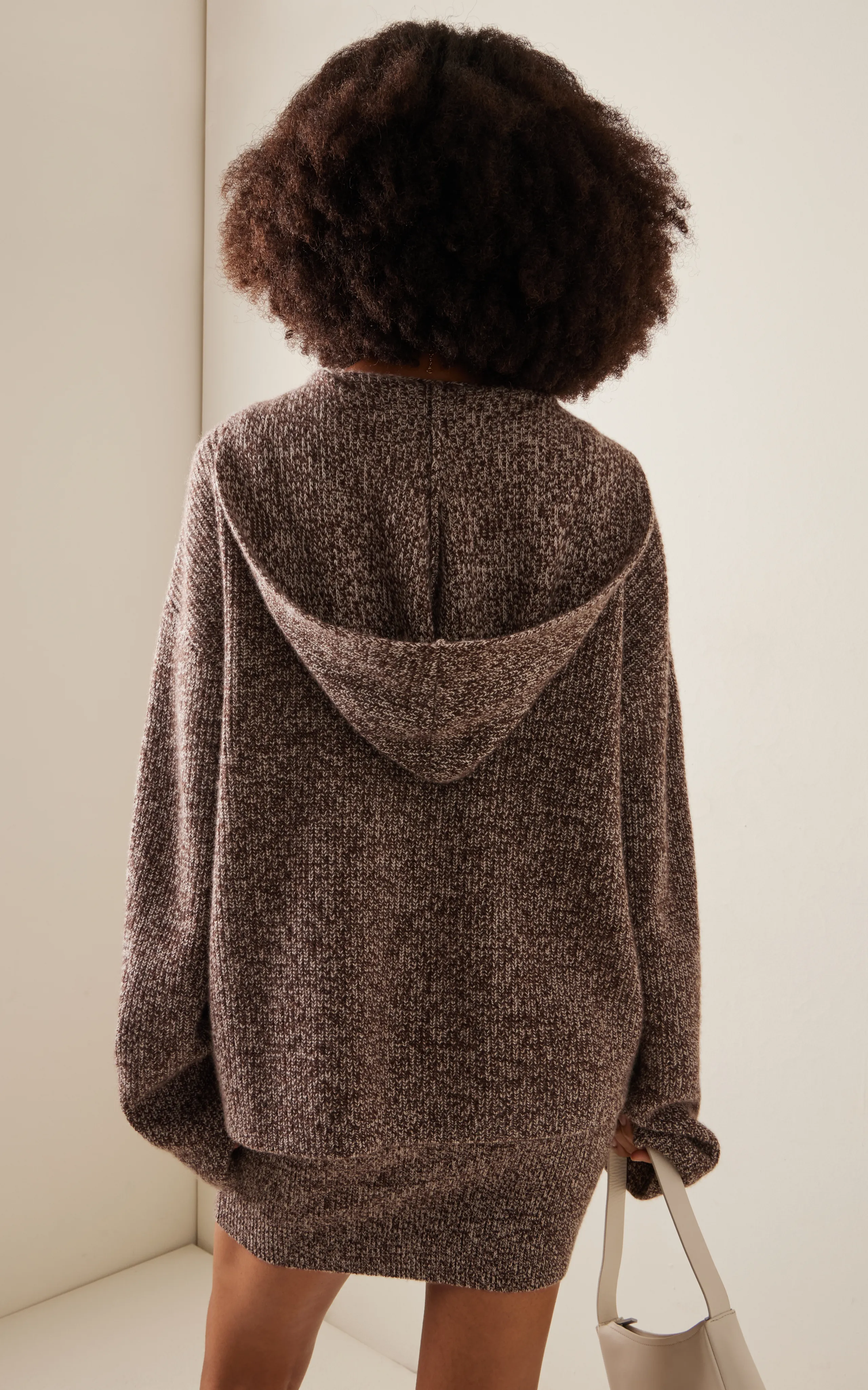 Aya Muse Canis Hooded Cashmere Jacket