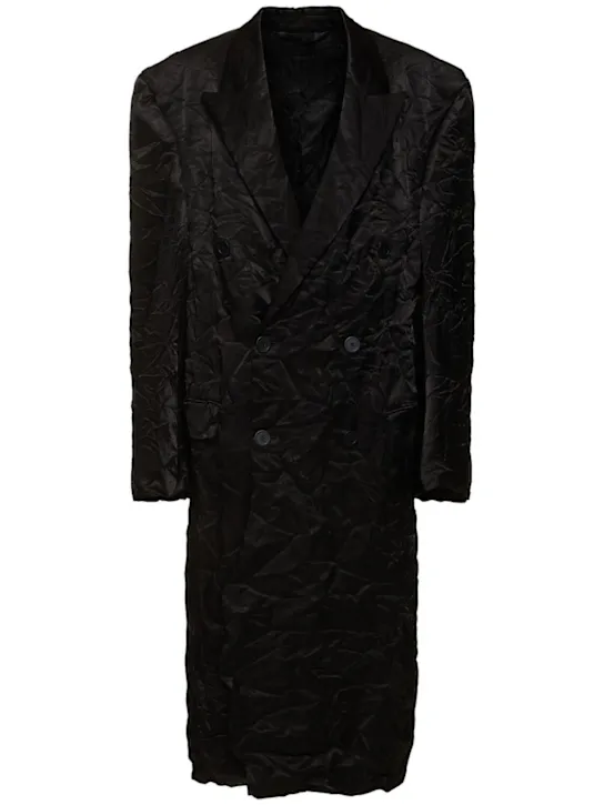 Balenciaga   New Steroid viscose blend coat 