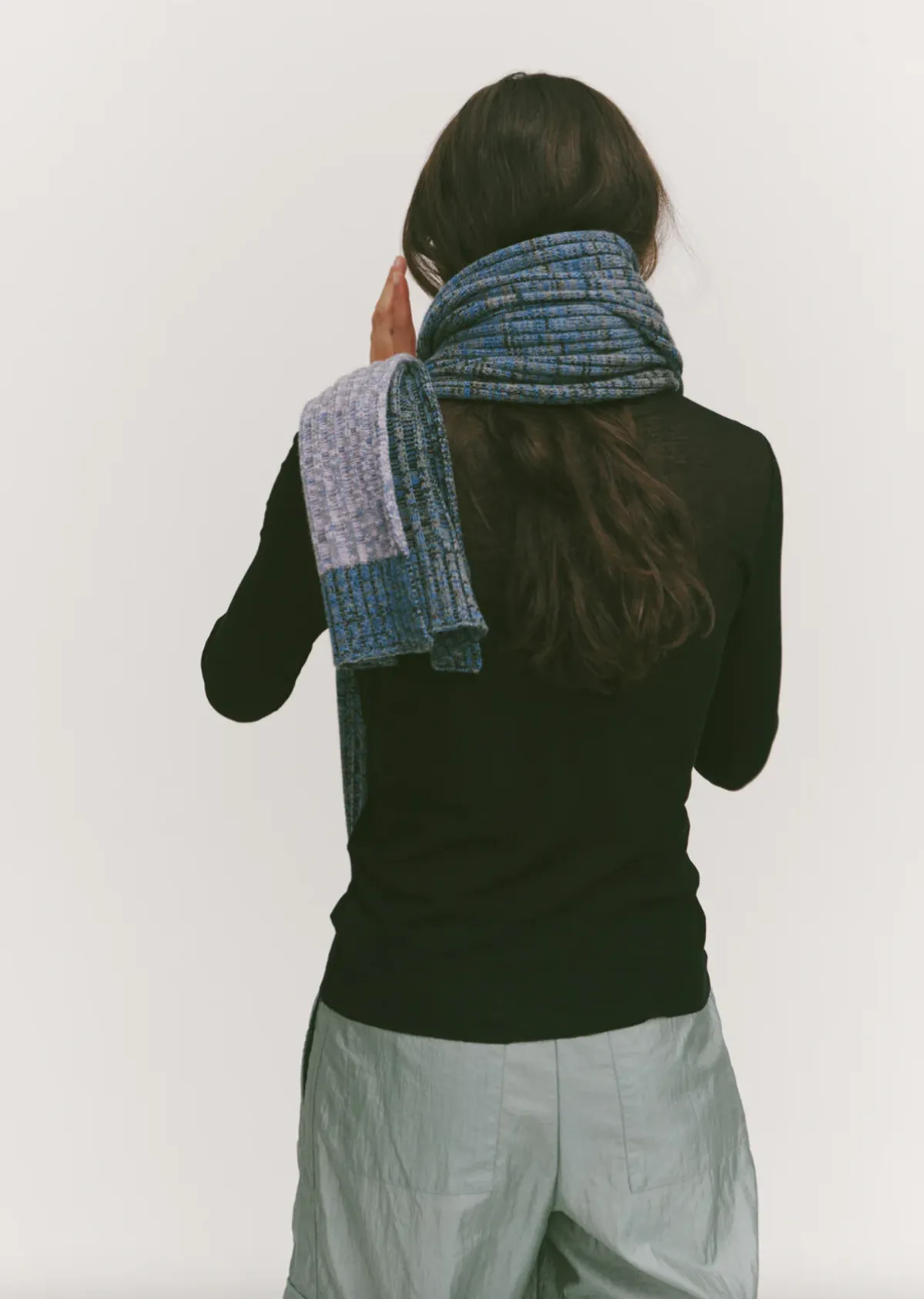 Bandwidth Knitted Scarf - Multi