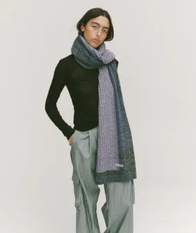 Bandwidth Knitted Scarf - Multi