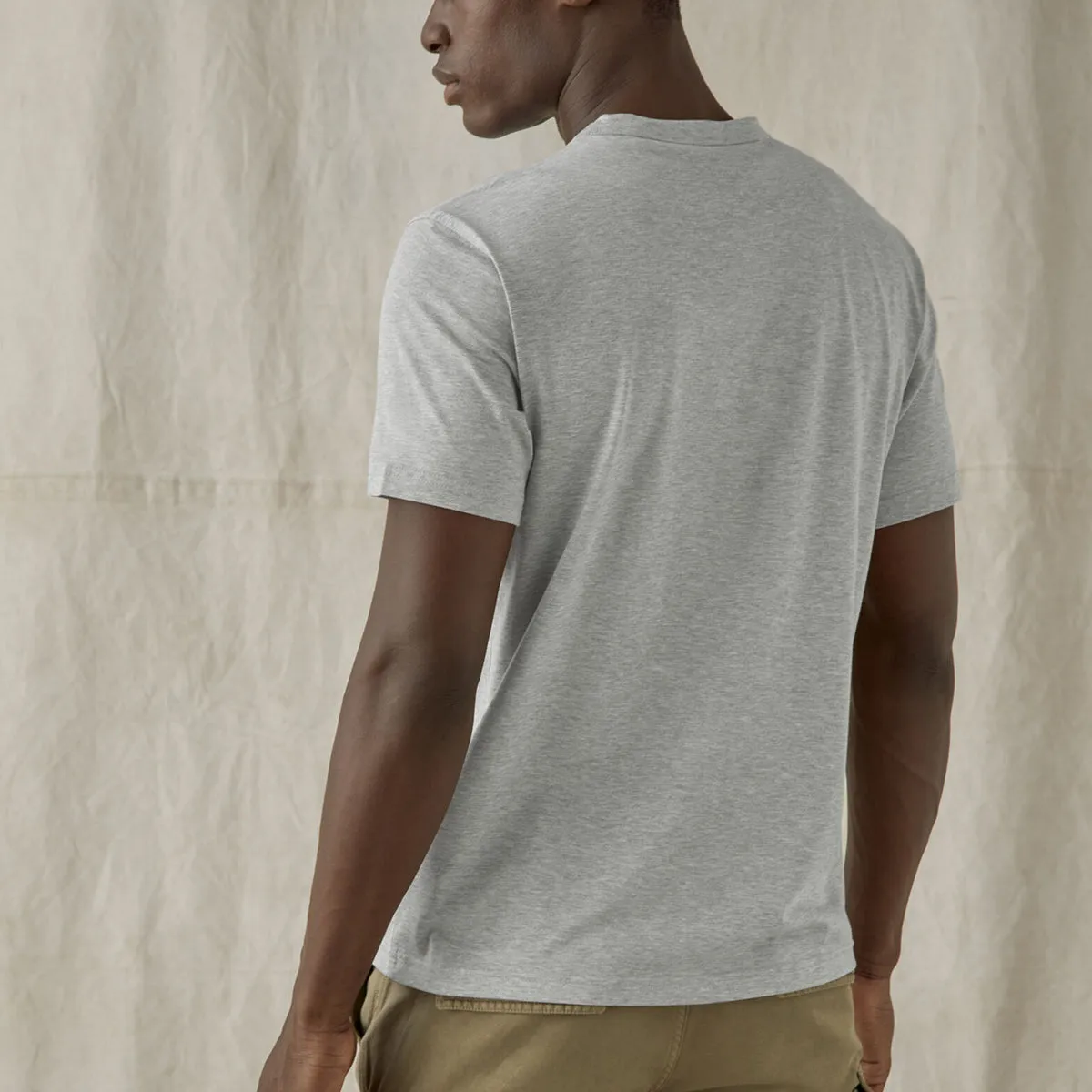 Belstaff - SS T-Shirt in Grey Melange