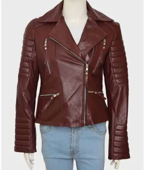 Brooklyn Nine-Nine Rosa Diaz Brown Leather Jacket