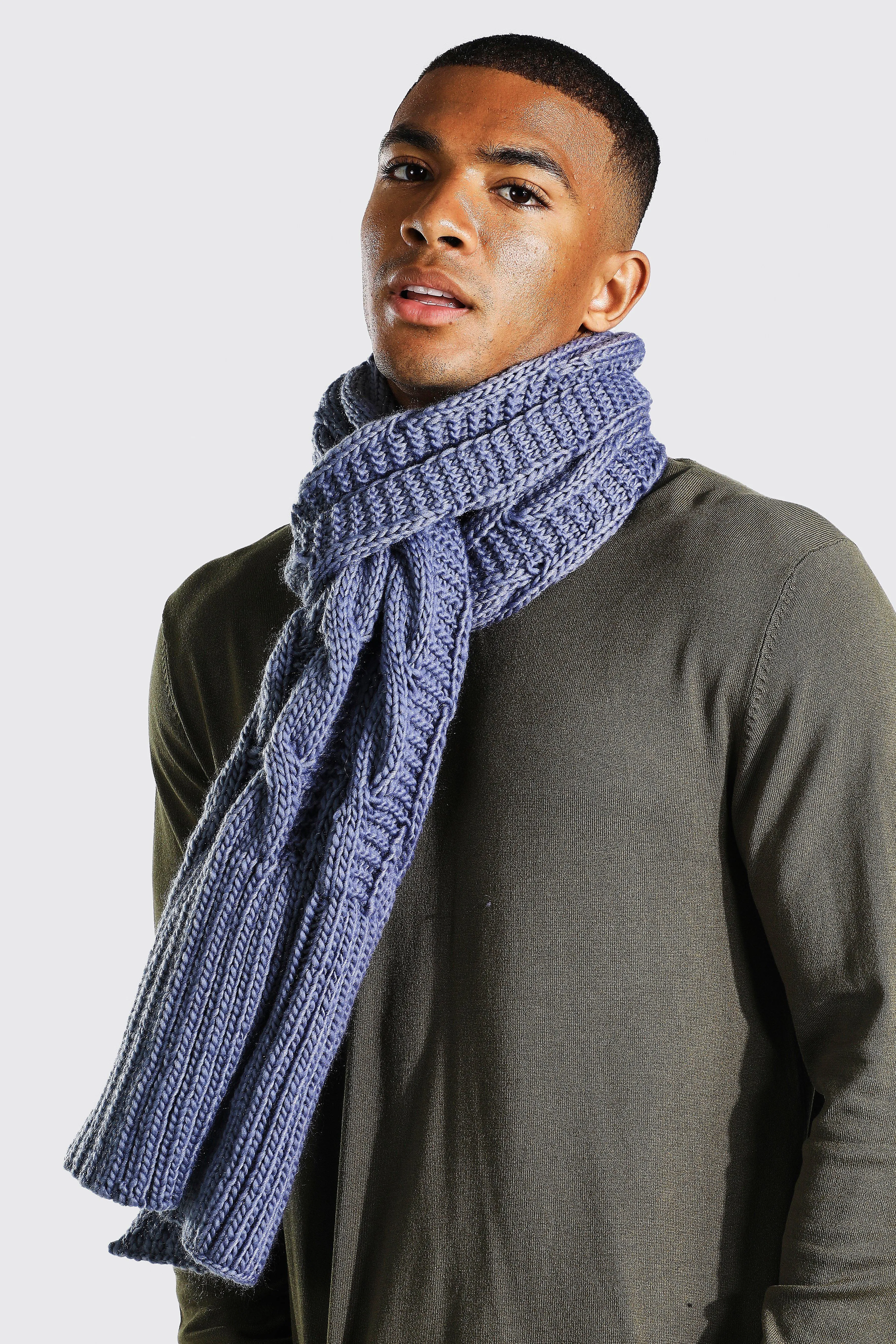 Cable Knitted Scarf