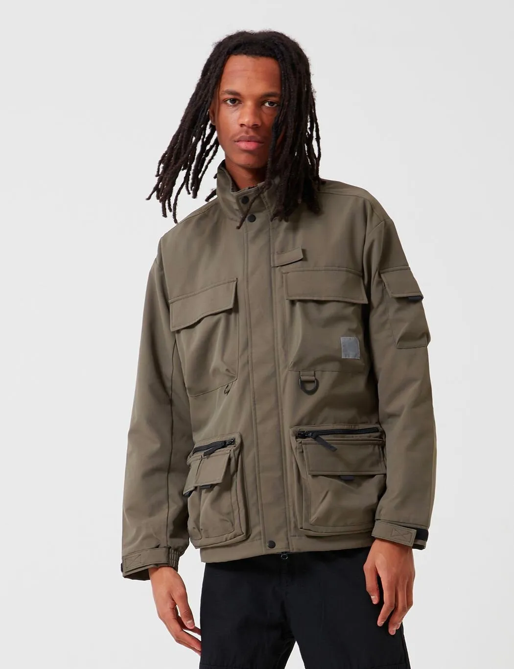 Carhartt-WIP Elmwood Jacket (Stretch) - Moor Green