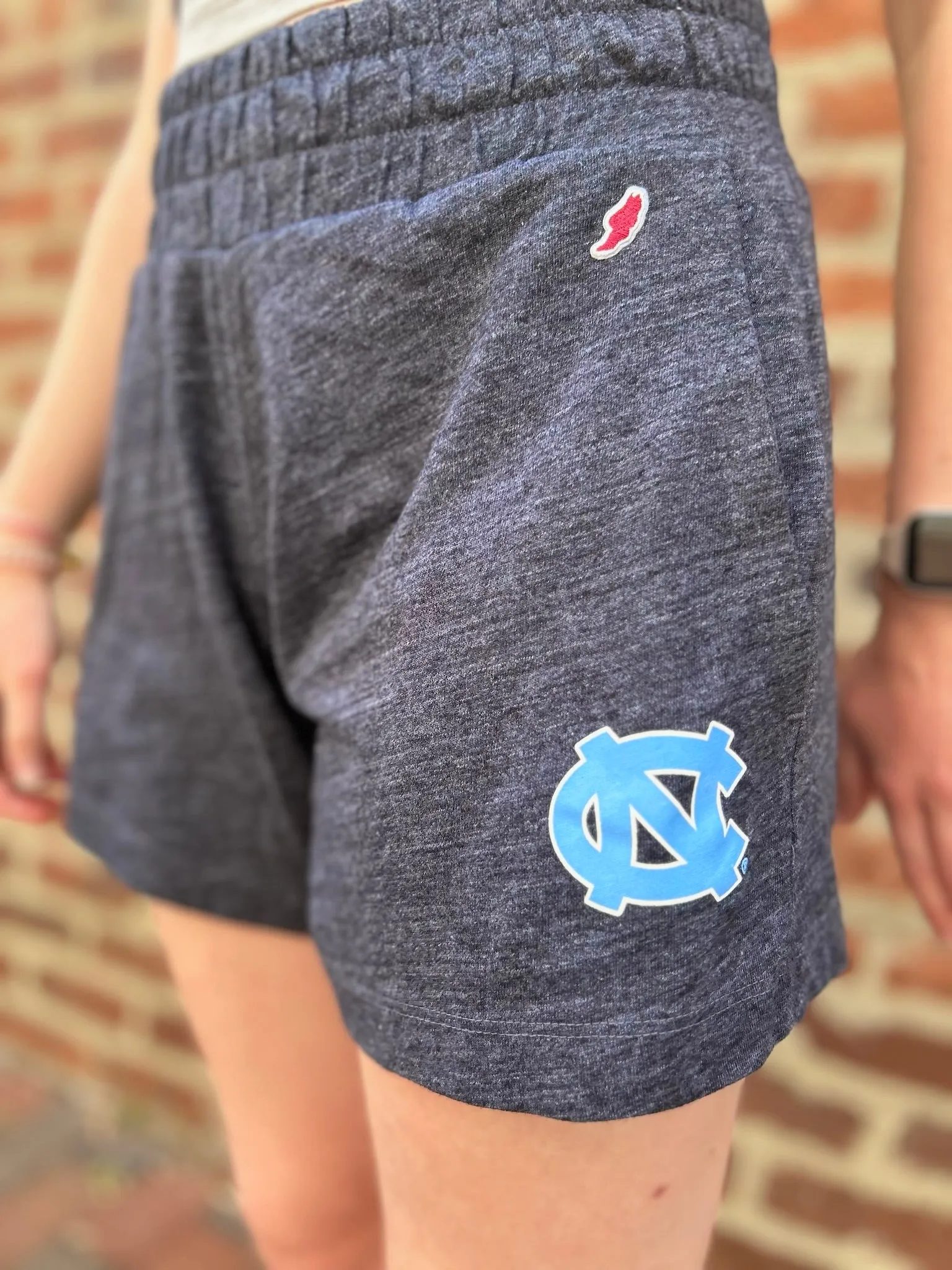 Carolina Tar Heels Women's Shorts in Navy Blue