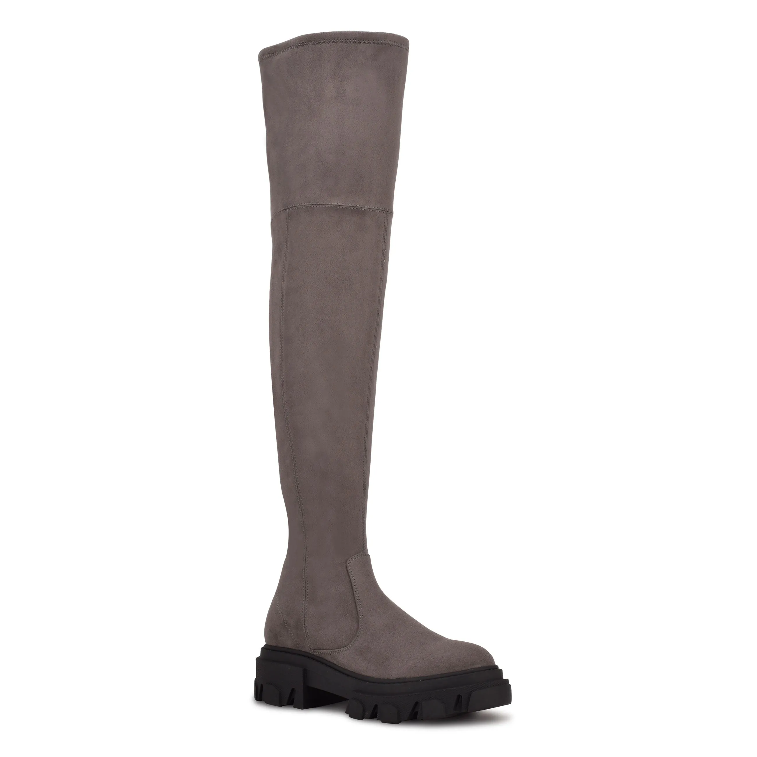 Cellie Over the Knee Lug Sole Boots