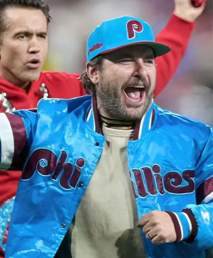 Charlie Day Philadelphia Phillies Varsity Jacket - William Jacket