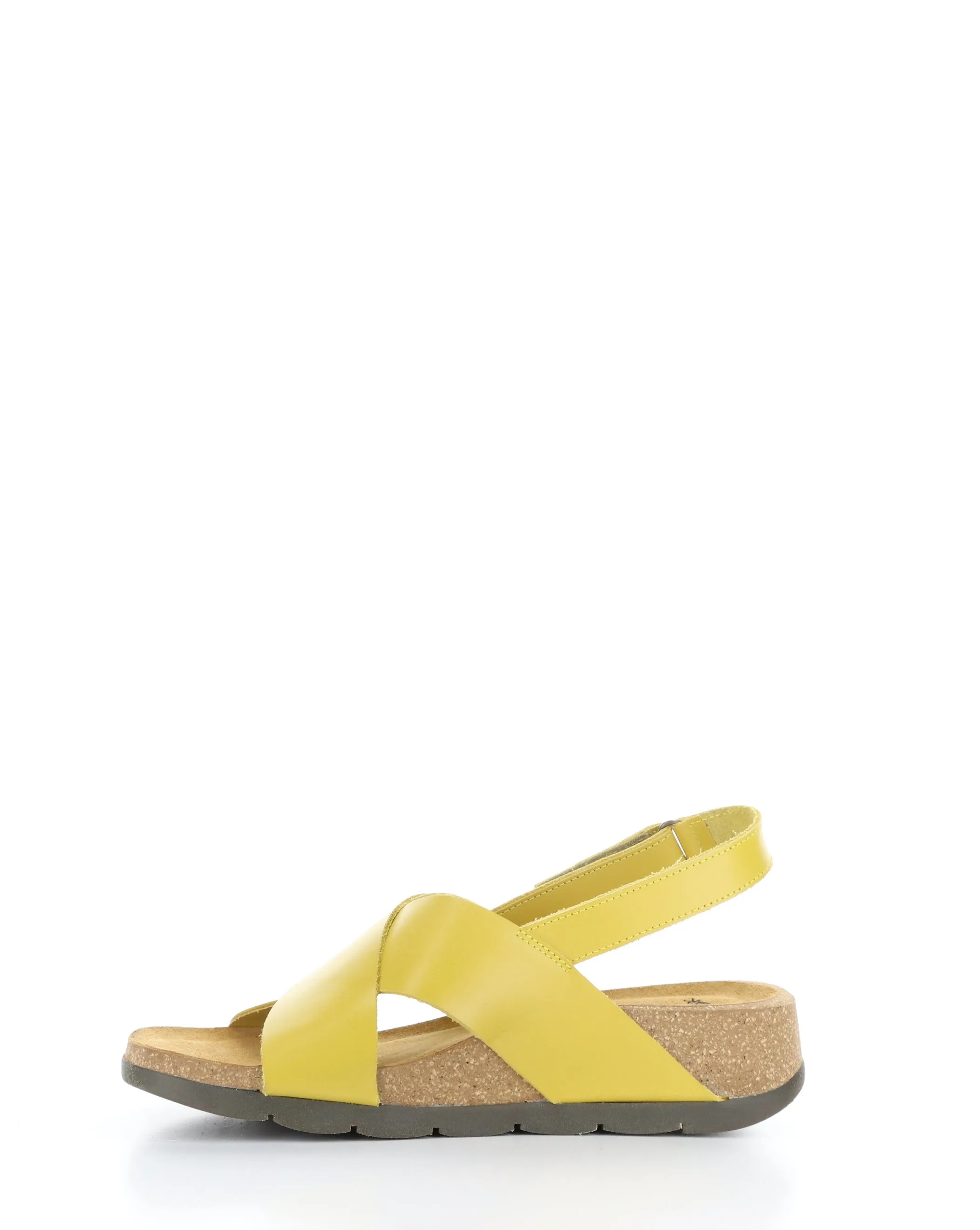 CHLO852FLY 007 MUSTARD Velcro Sandals