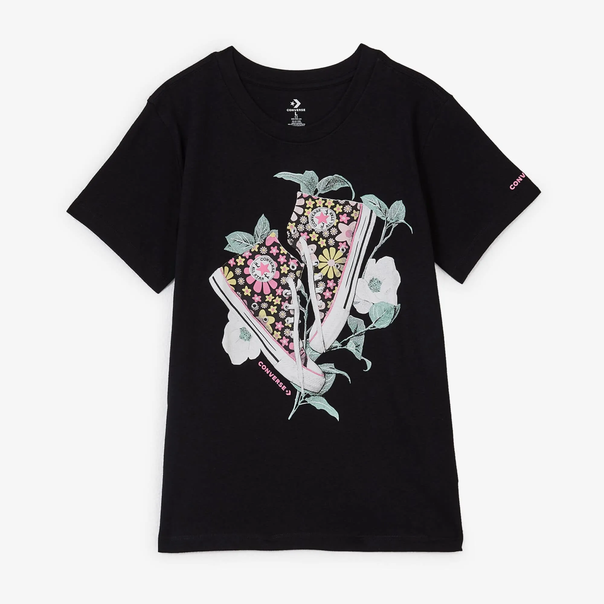 CONVERSE TEE-SHIRT FLORAL SNEAKER