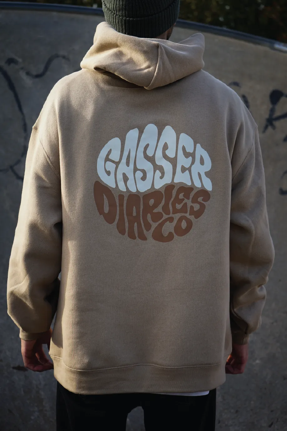 DELUXE WINTER HOODIE - Sand