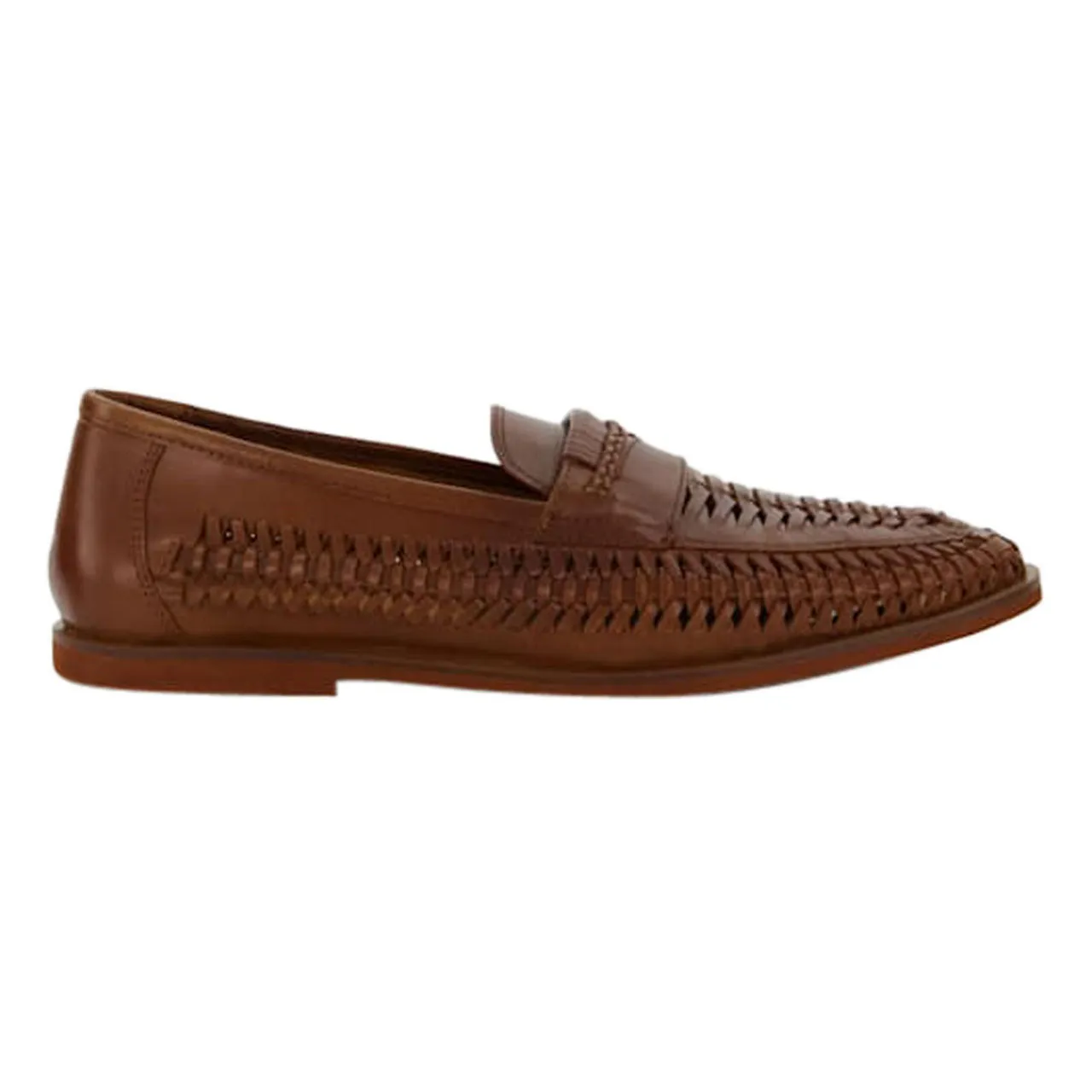 DUNE LONDON Brickles Casual Woven Loafers - Brown