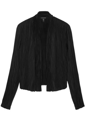 EILEEN FISHER Plissé silk jacket  
                         
                     
                