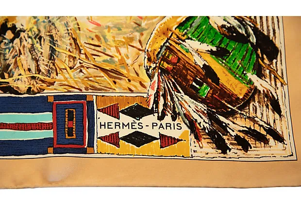 Hermès Cheyenne Scarf