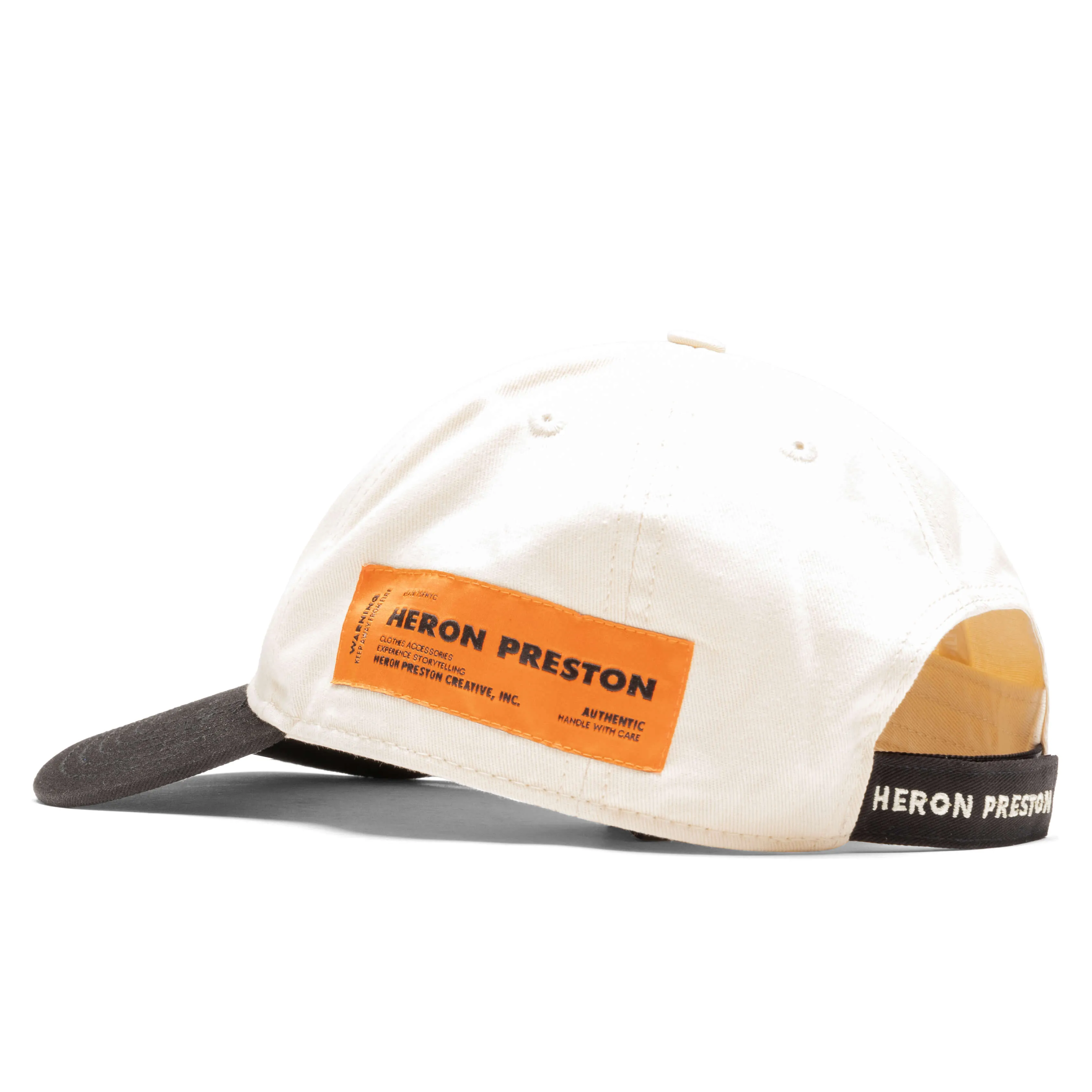 Heron Logo Hat - Off White/Red