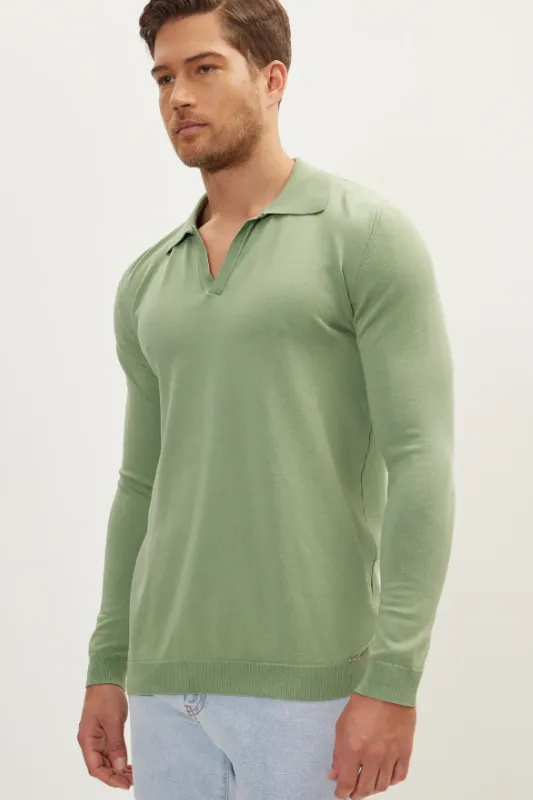 Johnny Polo Sweater - Mint