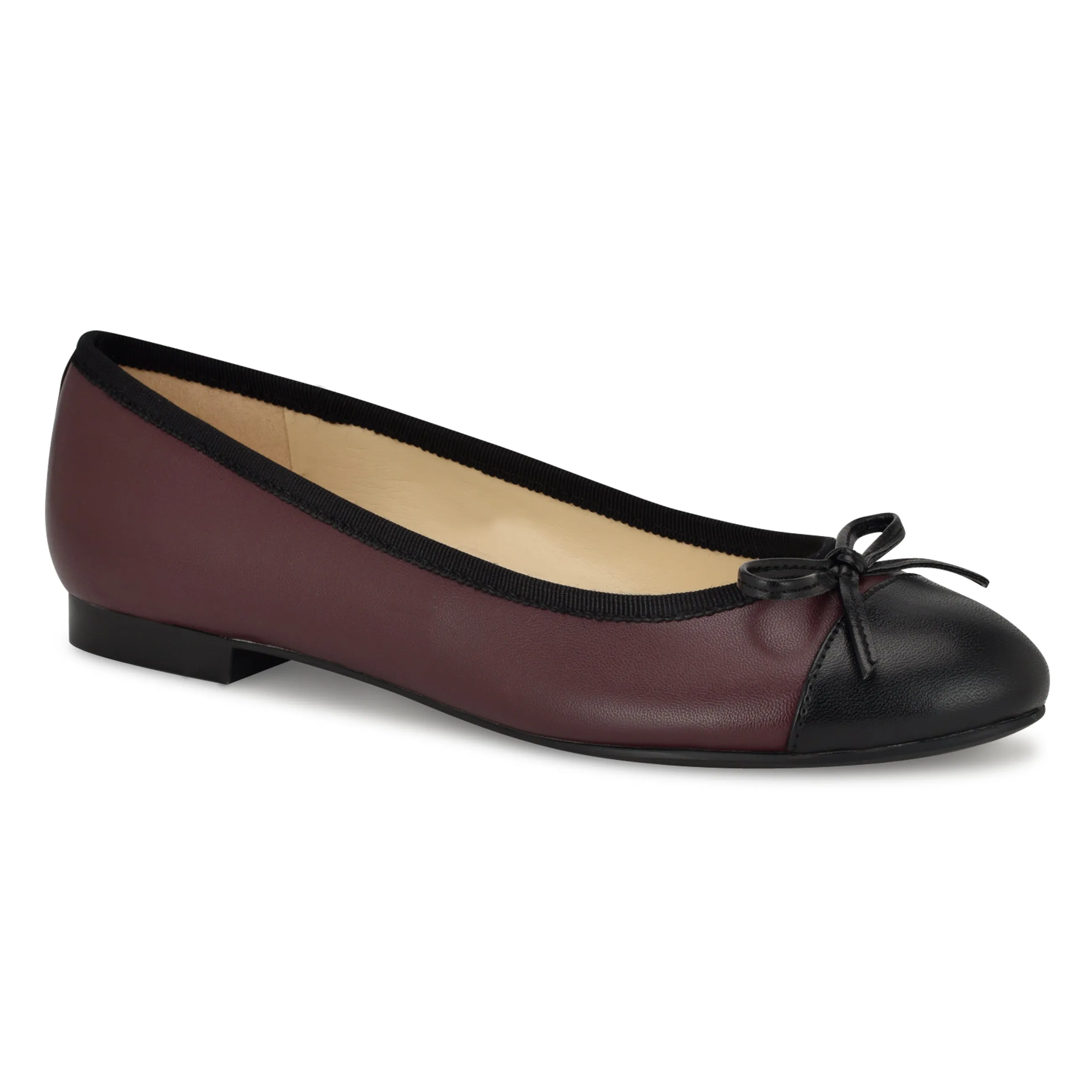 Jolee Cap Toe Ballet Flats