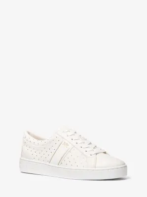 Juno Crystal Embellished Canvas Sneaker