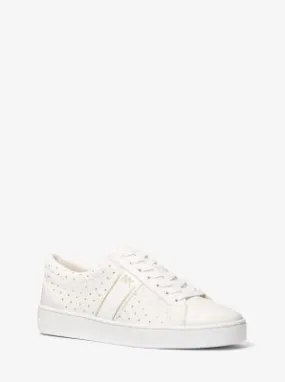 Juno Crystal Embellished Canvas Sneaker