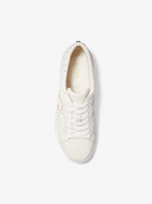 Juno Crystal Embellished Canvas Sneaker