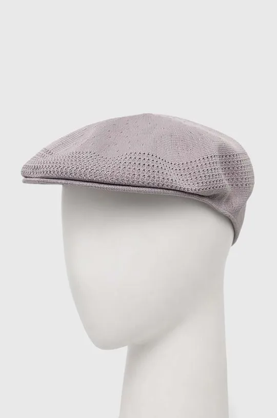 Kangol bakerboy hat gray color