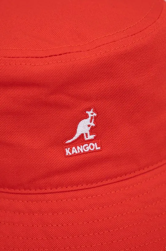 Kangol cotton hat red color