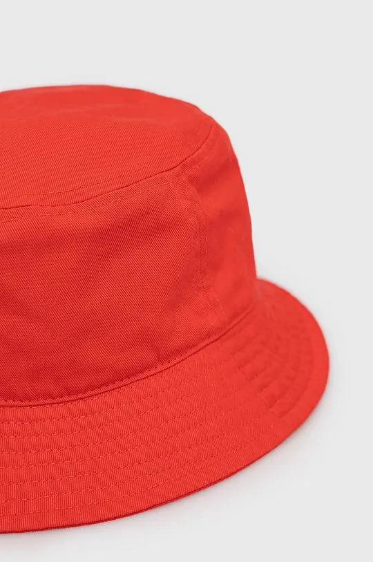 Kangol cotton hat red color