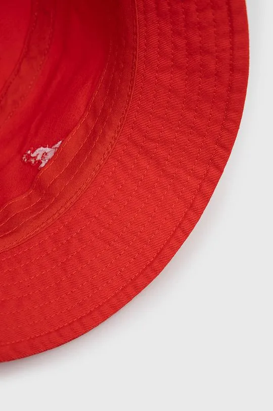 Kangol cotton hat red color