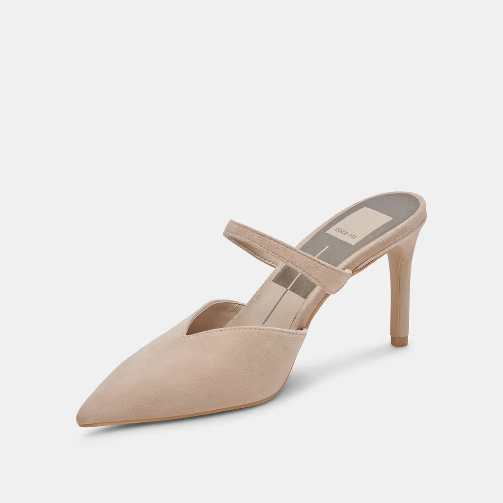 KANIKA HEELS TAUPE SUEDE– Dolce Vita 6940761653314