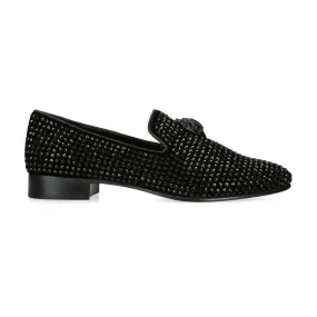 KURT GEIGER LONDON Ace Studded Loafers - Black