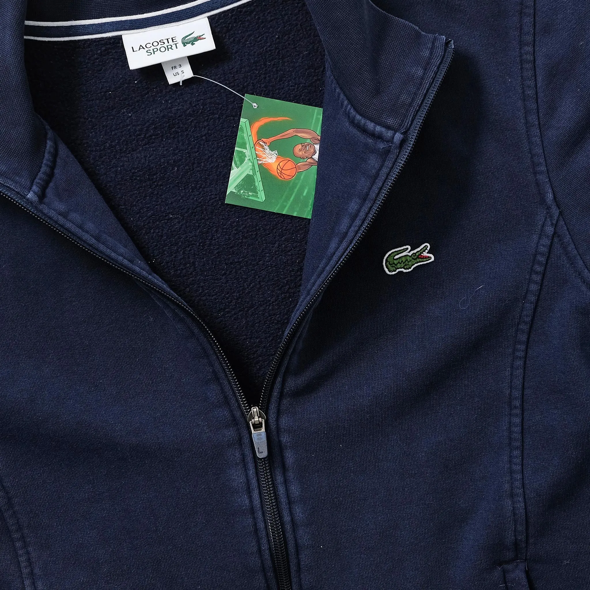 Lacoste Sweater Jacket Small