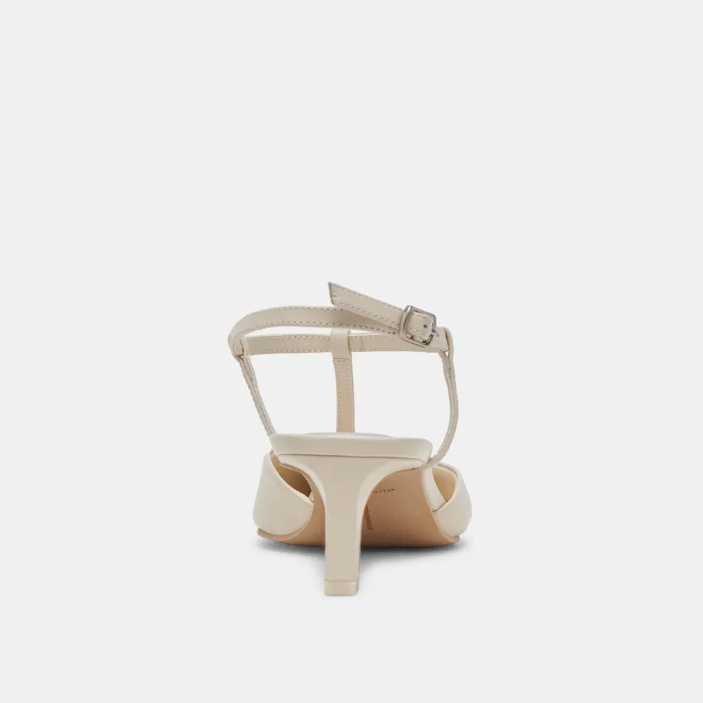 LAVON HEELS IVORY LEATHER– Dolce Vita 6988668665922