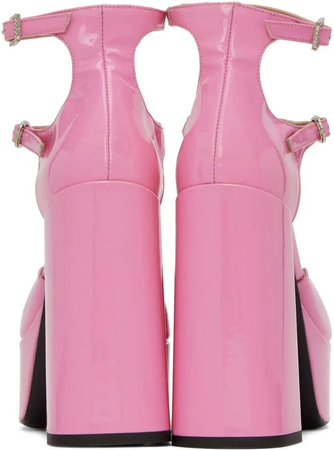 Les Petits Joueurs Pink Sole Jane Heels