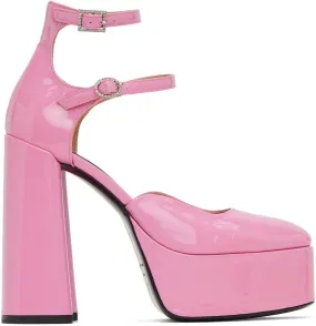 Les Petits Joueurs Pink Sole Jane Heels