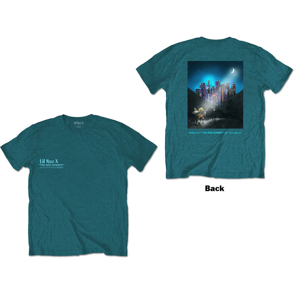 Lil Nas X Album Teal T-Shirt