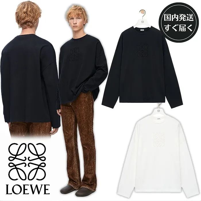 LOEWE  |Loose fit long sleeve T-shirt in cotton