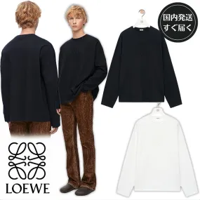 LOEWE  |Loose fit long sleeve T-shirt in cotton