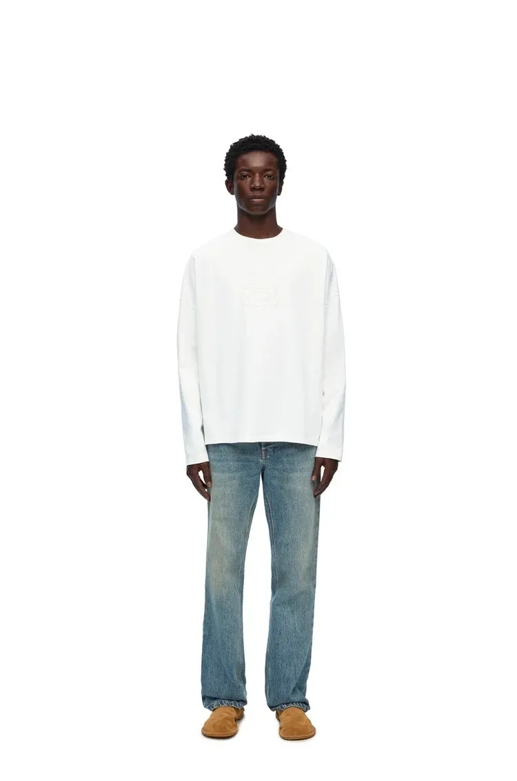 LOEWE  |Loose fit long sleeve T-shirt in cotton