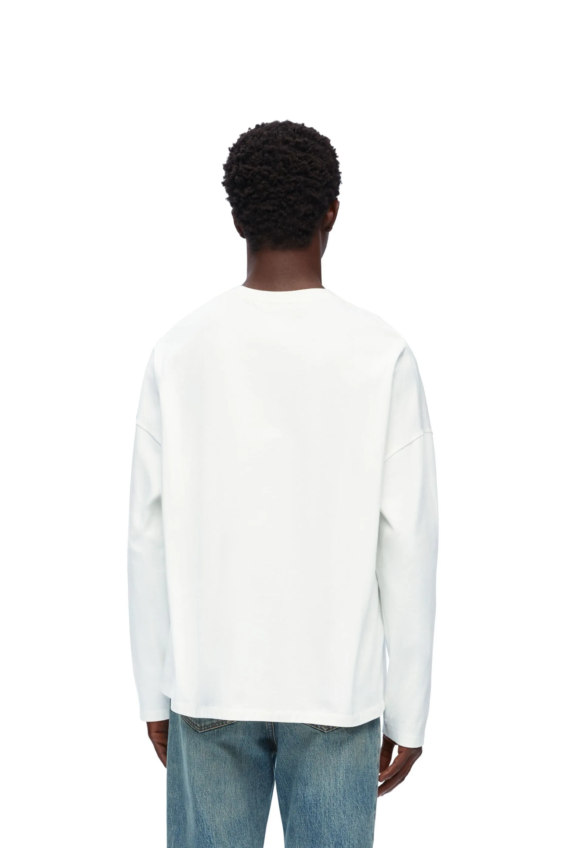 LOEWE  |Loose fit long sleeve T-shirt in cotton