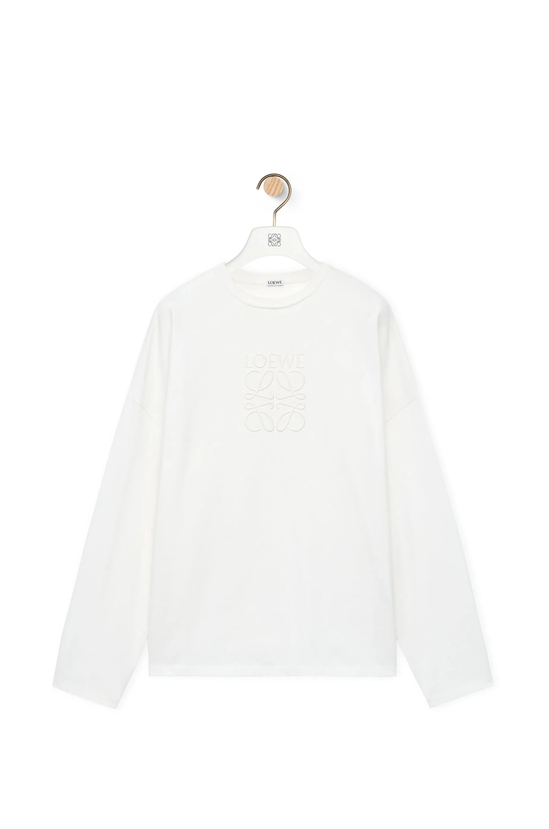 LOEWE  |Loose fit long sleeve T-shirt in cotton