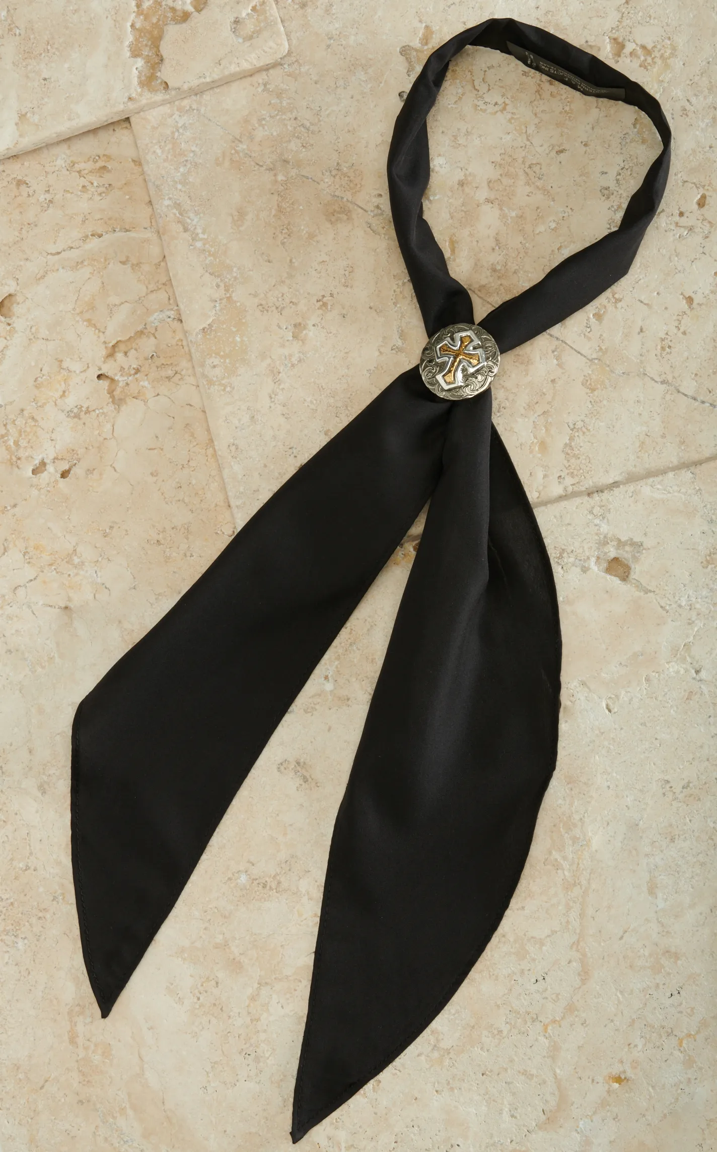 M&F Apache Scarf Tie - Black