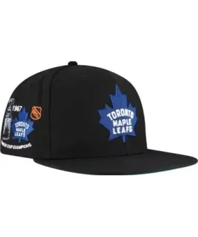 Mitchell & Ness Men's NHL Toronto Maple Leafs Core Top Spot Snapback Hat