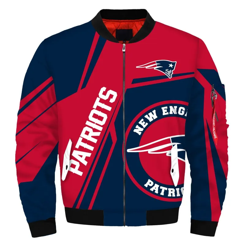 New England Patriots Bomber Jacket - William Jacket