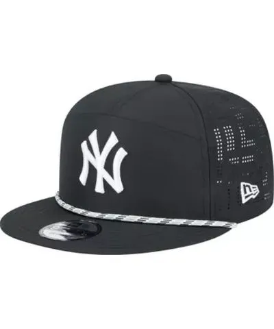 New Era Men's MLB New York Yankees Laser Cut 9FIFTY Snapback Hat