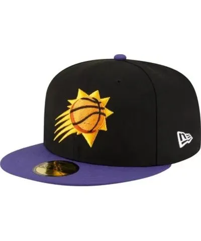 New Era Men's NBA Black/Purple Phoenix Suns 2-Tone 59FIFTY Fitted Hat