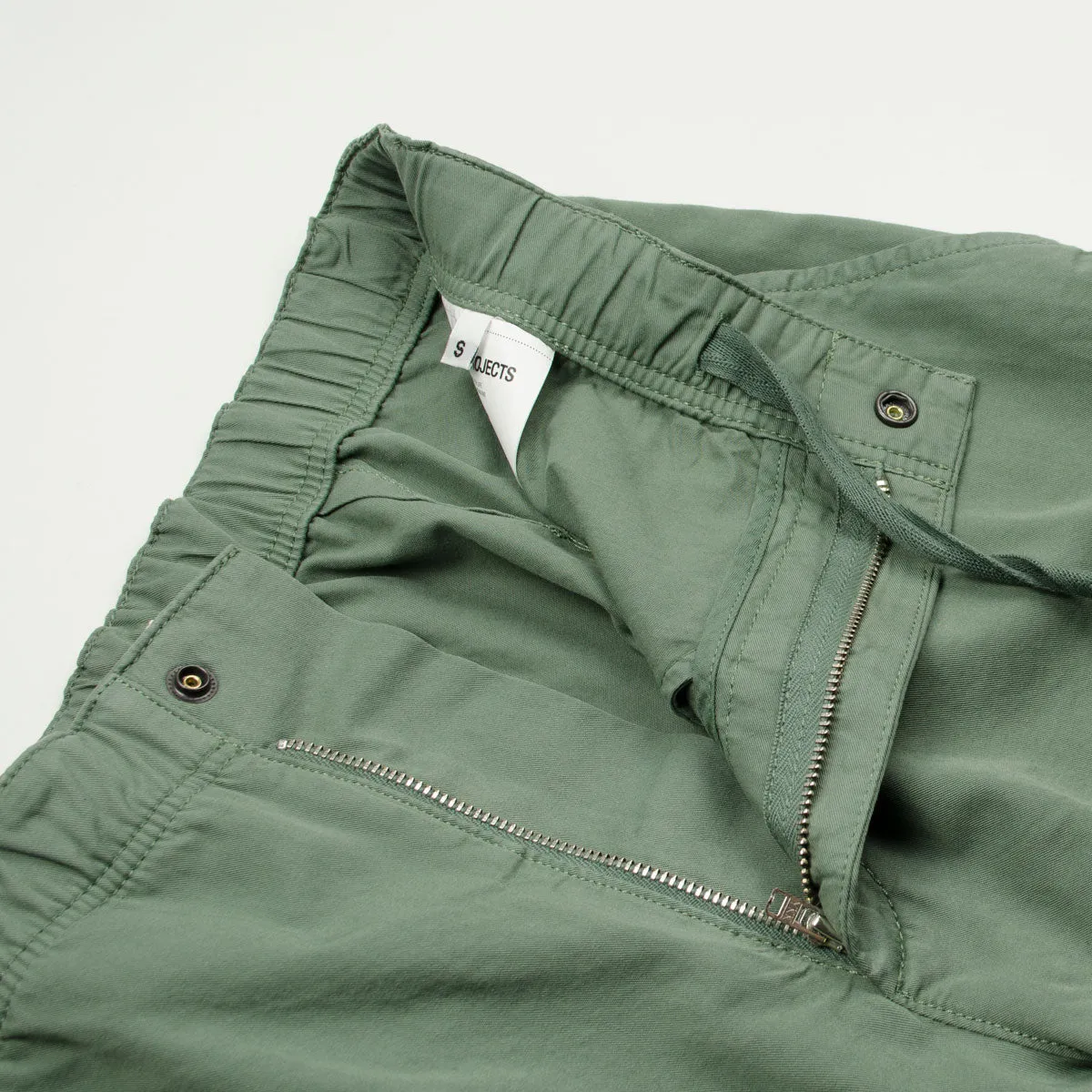 Norse Projects - Ezra Light Twill Shorts - Dried Sage Green