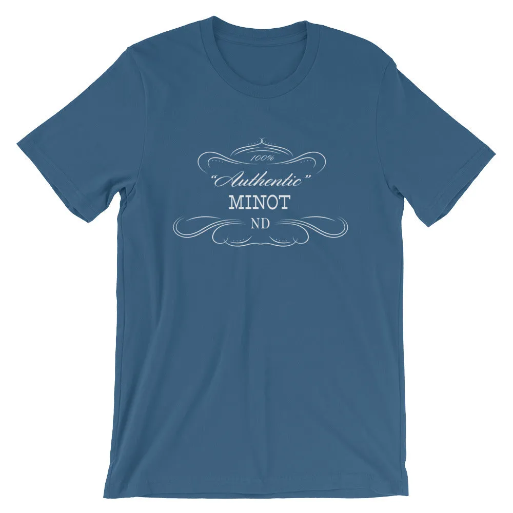 North Dakota - Minot ND - Short-Sleeve Unisex T-Shirt - Authentic