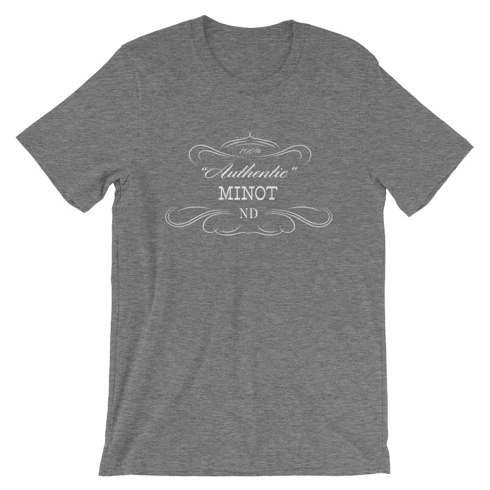 North Dakota - Minot ND - Short-Sleeve Unisex T-Shirt - Authentic