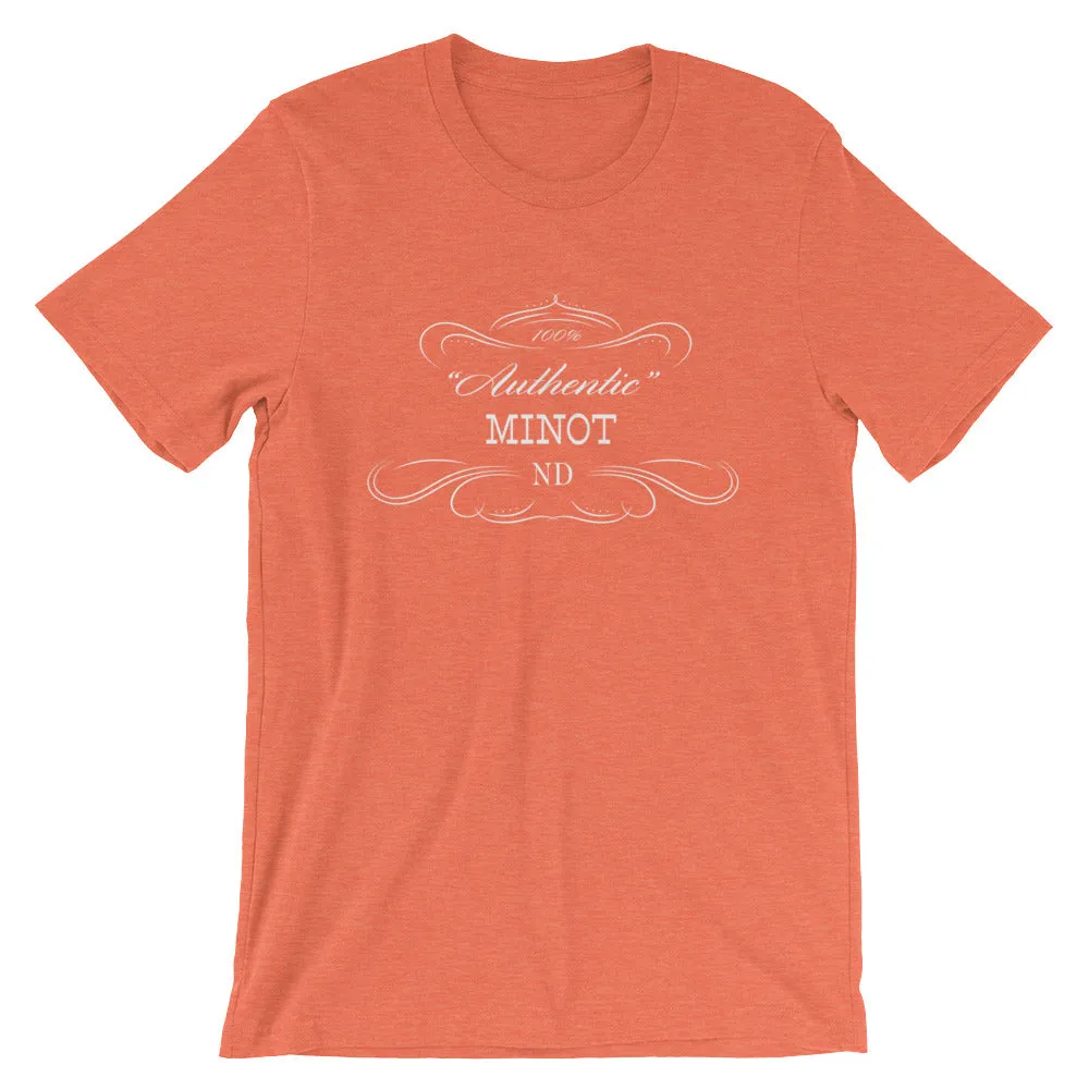 North Dakota - Minot ND - Short-Sleeve Unisex T-Shirt - Authentic