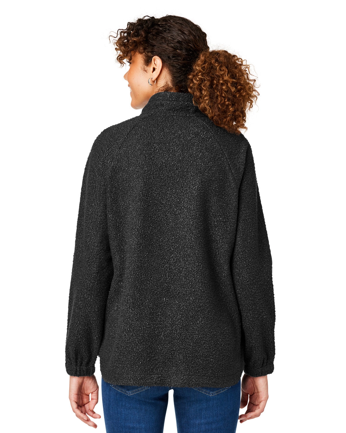 North End NE713W Ladies' Aura Sweater Fleece Quarter-Zip SKU: NE713W